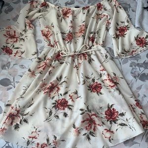 Rue21 Off The Shoulder Floral Dress